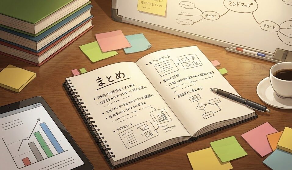 記事のまとめを示した画像