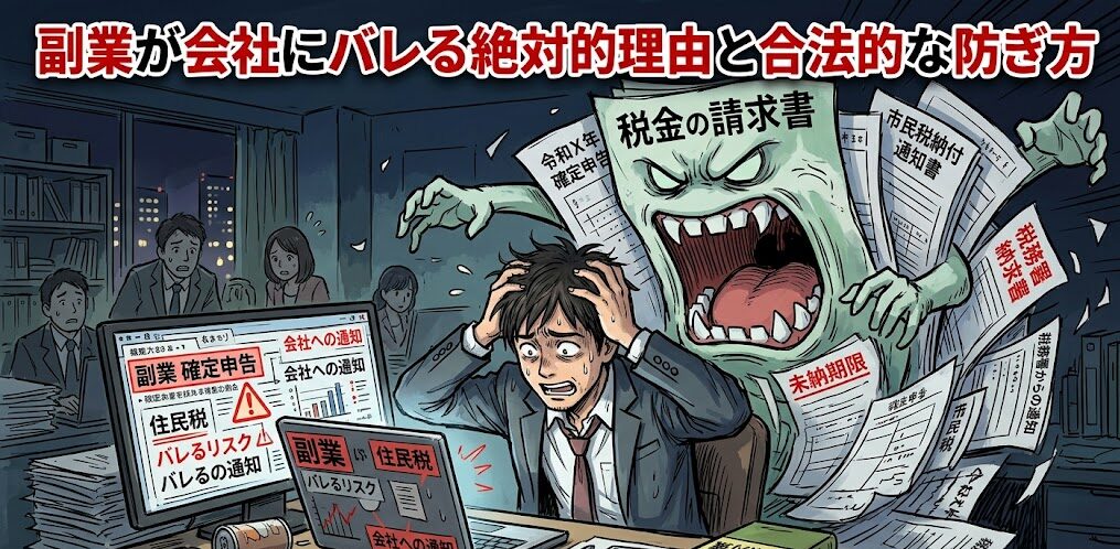 不安を煽るイラスト