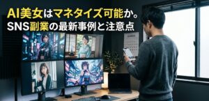 男性の背姿を写した実写画像