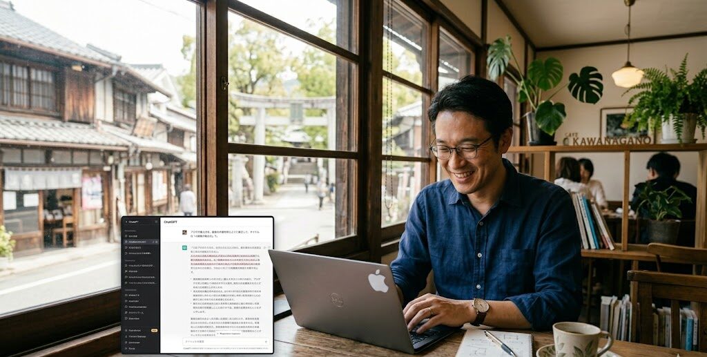 男性会社員の実写画像